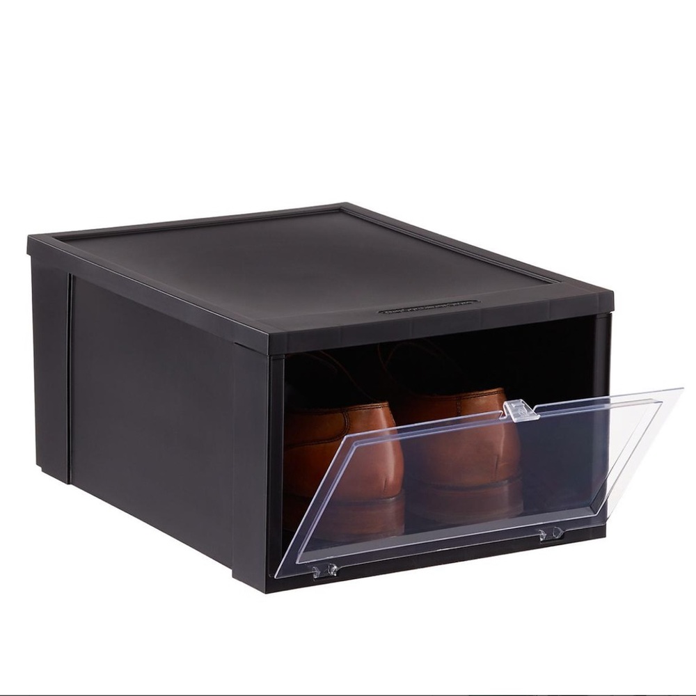 The Container Store Drop Front Shoe Box - Picture 3 of 4